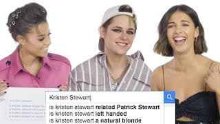 Kristen Stewart, Naomi Scott, and Ella Balinska Answer the Web's Most Searched Questions | WIRED