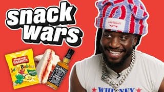 Shaboozey Tries British & American Food | Snack Wars