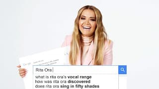 Rita Ora Answers the Web's Most Searched Questions | WIRED