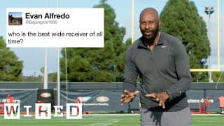 Jerry Rice Answers Football Questions From Twitter | Tech Support | WIRED