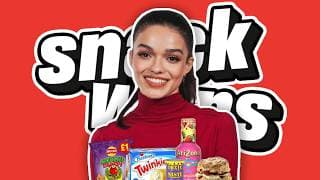 Rachel Zegler Tries British & American Food | Snack Wars