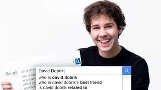 David Dobrik Answers the Web's Most Searched Questions | WIRED