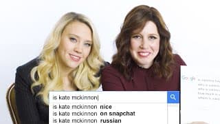 Kate McKinnon & Vanessa Bayer Answer the Web's Most Searched Questions | WIRED