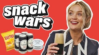 Laura Whitmore Tries Irish And British Snacks | Snack Wars