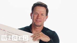 Mark Wahlberg Answers The Web's Most Searched Questions | WIRED