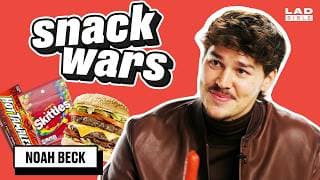 Noah Beck Tries British Food For The First Time | Snack Wars