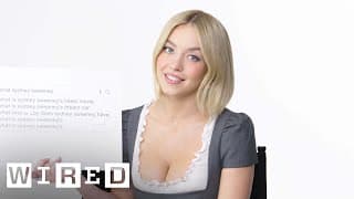 Sydney Sweeney Answers The Web's Most Searched Questions | WIRED