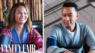 John Legend and Chrissy Teigen Take a Lie Detector Test | Vanity Fair