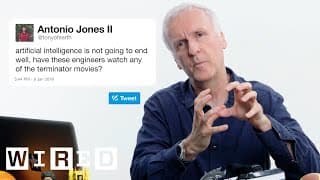 James Cameron Answers Sci-Fi Questions From Twitter | Tech Support | WIRED