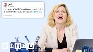 Jodie Whittaker Answers Doctor Who Questions From Twitter | Tech Support | WIRED