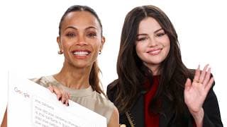 Selena Gomez & Zoe Saldaña Answer The Web's Most Searched Questions | WIRED