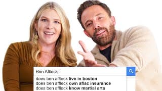 Ben Affleck & Lily Rabe Answer the Web's Most Searched Questions | WIRED