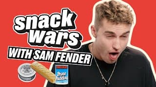 Sam Fender Rates British Food | Snack Wars