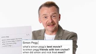 Simon Pegg Answers The Web's Most Searched Questions | WIRED