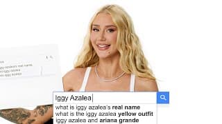Iggy Azalea Answers The Web's Most Searched Questions | WIRED