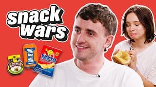 Paul Mescal: "That Is NOT Going Into My Body!" | Snack Wars
