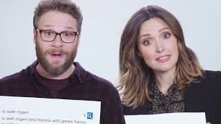 Seth Rogen & Rose Byrne Answer The Web’s Most Searched Questions | WIRED