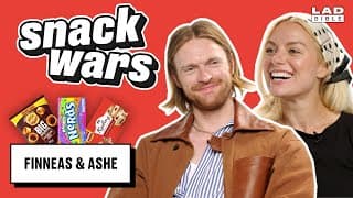 FINNEAS and Ashe Try British & American Food | Snack Wars