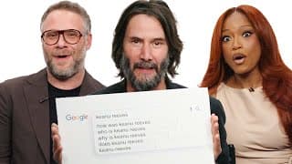 Keanu Reeves, Keke Palmer, and Seth Rogen Answer Their Most Searched Questions | WIRED