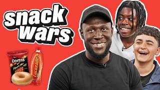 Stormzy Rates British & American Food | Snack Wars