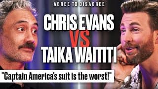 Chris Evans & Taika Waititi Argue Over The Internets Big Debates | Agree to Disagree