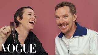 Olivia Colman & Benedict Cumberbatch Ask Rapid-Fire Questions | Off the Cuff | Vogue
