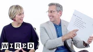 Steve Carell & Kristen Wiig Answer the Web's Most Searched Questions | WIRED