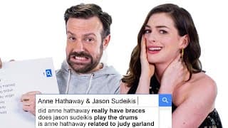 Anne Hathaway & Jason Sudeikis Answer the Web's Most Searched Questions | WIRED