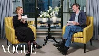 Jessie Buckley & Paul Mescal Ask Rapid-Fire Questions | Off the Cuff | Vogue