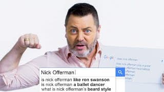 Nick Offerman Answers the Web's Most Searched Questions | WIRED