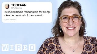 Mayim Bialik Answers Neuroscience Questions From Twitter | Tech Support | WIRED