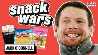Jack O'Connell Tries American Snacks For The First Time | Snack Wars