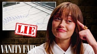 Sweetpea's Ella Purnell Takes a Lie Detector Test | Vanity Fair
