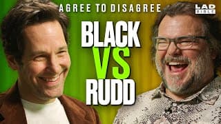 Jack Black & Paul Rudd Argue Over The Biggest Debates | Agree To Disagree