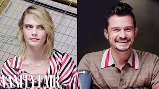 Cara Delevingne and Orlando Bloom Take a Lie Detector Test  | Vanity Fair