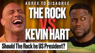 The Rock & Kevin Hart Argue Over The Internets Biggest Debates | Agree To Disagree