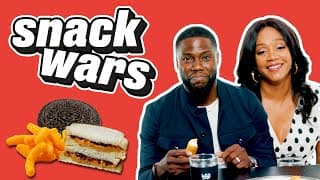 Kevin Hart & Tiffany Haddish Disgusted By American And Australian Snacks | Snack Wars