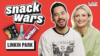 Linkin Park's Mike Shinoda and Emily Armstrong Try Japanese & American Food | Snack Wars