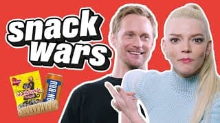 Anya Taylor-Joy Is Disgusted By A Very Unique Swedish Snack | Snack Wars