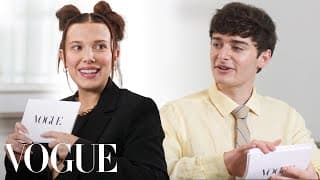 Stranger Things Stars Millie Bobby Brown & Noah Schnapp Ask Rapid-Fire Questions | Off the Cuff