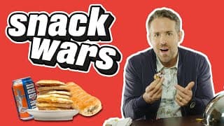 Ryan Reynolds: "I Have Five Seconds To Live Don't I?" | Snack Wars
