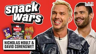David Corenswet and Nicholas Hoult Try British & American Food | Snack Wars