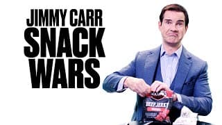 Jimmy Carr Tries British and US Snacks | Snack Wars